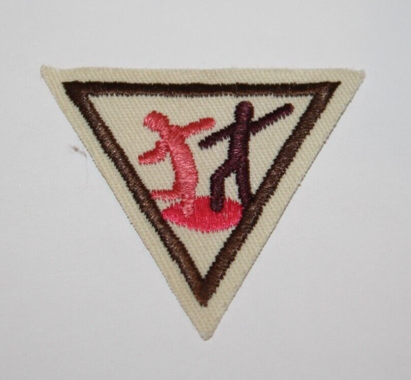 Brownie Girl Scout Try It Badge Dancercize Dancing Ballet Aerobics Patch - $4.97