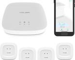 Yolink Smart Home Starter Kit: Water Sensor 4-Pack And Hub Kit, And Emai... - $103.94