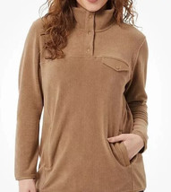 32 DEGREES Heat Women&#39;s Size XL Snap Arctic Fleece Pullover Sweatshirt NWT - $15.29