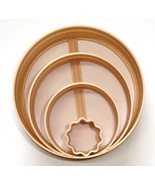 Circle Design Mini Concha Cutter Mexican Sweet Bread Stamp Made in USA P... - €5,12 EUR