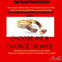 Stubborn Target Spell, Choose me and divorce your wife Spell, Reconciliation - £499.71 GBP