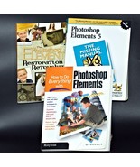Photoshop Elements Books Set 3 How to Do Everything Missing Manual Resto... - £31.13 GBP