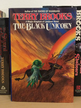 The Black Unicorn by Terry Brooks -Signed 1st/1st - Magic Kingdom of Landover #2 - £39.23 GBP