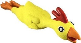 Chicken Squeaker dog toy Pet Sport NaturFlex Medium 9.25&quot; - £9.58 GBP