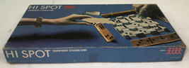 Vintage Hi Spot Transparent Stacking Game Pressman Toy Corporation USA - £23.20 GBP