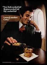 1974 Cutty Sark Scotch Launch Another Vintage Print Ad Man Air Plane Suit Decor - £8.68 GBP