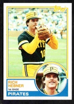 Pittsburgh Pirates Rich Hebner 1983 Topps Baseball Card #778 ! - £0.39 GBP
