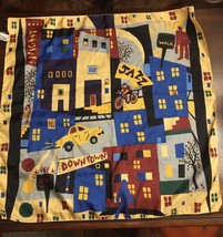 Pocket Square Scarf Old Navy Street Scenes New York? Abstract - $6.80
