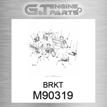 M90319 BRKT fits JOHN DEERE (New OEM) - £76.78 GBP