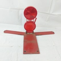 Vintage Signal Stat 793 3pc Red Semi Truck Reflector Set and Carrying Ca... - £21.76 GBP