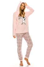 Women&#39;s Pink 2 Piece Pajama Set - £21.82 GBP