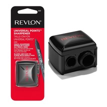 Revlon Universal Points Dual Hole Cosmetic Pencil Sharpener for Eyeliner &amp; Lip - £4.50 GBP