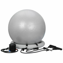 Portable Durable 25.6&quot; Yoga Fitness Pilates Ball Stability Base Improve ... - £33.17 GBP