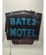 Rubies #1752 Bates Motel Halloween Decor Hanging Sign SEE PICS FOR SIGN ... - $59.39