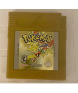 Pokemon Gold Version (Nintendo Game Boy Color, 2000) authentic and plays great - $66.49