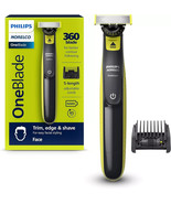 Philips OneBlade 360 Face Hybrid Electric Beard Trimmer QP2724/90, Missi... - $37.36