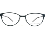 Scott Harris Eyeglasses Frames SH-470 C1 Dark Green Purple Round 52-16-135 - $70.06