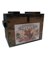 Rustic Wooden Ammo Box - Cartridge Accessories Storage Crate - King Buck... - $744.05 MXN