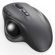 Bluetooth Trackball Mouse, 2.4G Wireless &amp; Bluetooth Ergonomic Trackball Mouse,  - £43.49 GBP