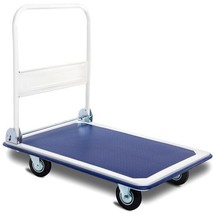 Costway 660lbs Platform Cart Dolly Folding Foldable Moving Warehouse Pus... - €128,08 EUR