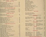 Lotus Chinese Restaurant Menu North Third Street Milwaukee Wisconsin 1940&#39;s - £37.65 GBP