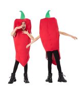 interoknack Red Chili Pepper Costume Set  Funny Spicy Halloween Vegetab... - $2,754.21 MXN+