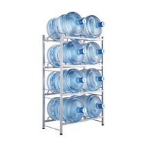 VEVOR 4 Tiers Water Jug Holder Double Row Water Bottle Rack for 8 Bottle... - $68.80