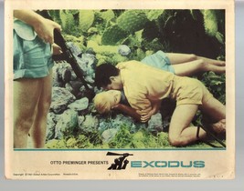 Exodus-Paul Newman-Eva Marie Saint-Ralph Richardson-11x14-Color-Lobby Card - £26.13 GBP