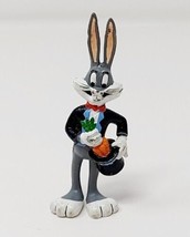 Looney Tunes Magician Bugs Bunny Figure Toy PVC VTG Top Hat Tuxedo Wedding Groom - £3.53 GBP