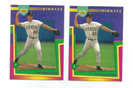 Two (2) Tim Wakefield (Pittsburgh) 1993 Upper Deck Fun Pack Rookie Cards #152 - £3.97 GBP