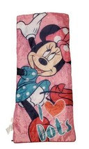 Walt Disney Minnie Mouse Toddler Kids Girls Sleeping Bag Blanket I Love ... - £14.08 GBP