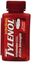 Tylenol Extra Strength Acetaminophen 500 Mg 325 Caplets - £24.91 GBP