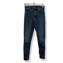 Topshop Womens Skinny Jeans Blue Stretch Medium Wash Zipper Denim 26 New - £15.87 GBP