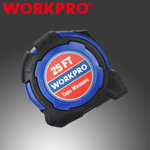 WORKPRO 25FT Tape Measure 1/8 Fractions Easy Read Measuring Tape Retract... - £28.74 GBP