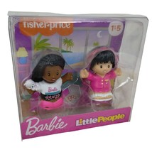 Fisher-Price Barbie Little People Sleepover 2 Pack Collectible Figures Ages 1-5 - £9.00 GBP