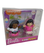Fisher-Price Barbie Little People Sleepover 2 Pack Collectible Figures A... - £8.86 GBP