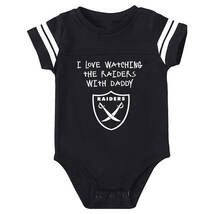 I Love Watching The Raiders Onesie Baby Outfit - $20.00+