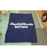vintage agriculture advertising Crystal Maribo Beet Seed blanket sugar b... - $748.61 MXN