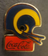 Coca-Cola Rams Super Bowl 1985 Lapel Pin - £2.72 GBP
