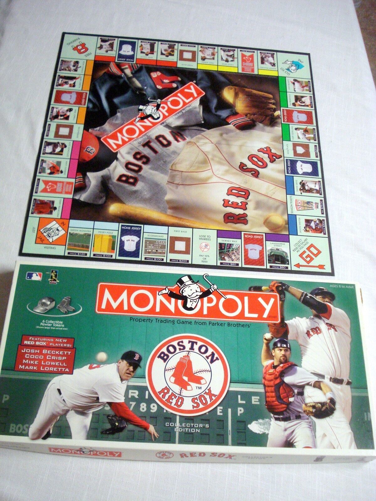 Complete Boston Red Sox Monopoly Collector&#39;s Edition 2006 With Extra Token - $9.99