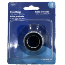 Bath Deep Flange, 3-3/4&#39;&#39; in W, Copper, Chrome - Plumb Pak PP99PC - $0.99