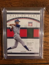 Billy Williams 2020 National Treasures Hall Of Fame Materials Card (0547) - £16.07 GBP