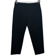 Eileen Fisher Pants Women&#39;s Large Black Pull on Minimalist Work Wear - AC - $41.37