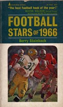 VINTAGE 1966 Football Stars Paperback Book Barry Stainback - $14.84