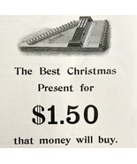 Style Harmonette Harp Instrument 1894 Advertisement Victorian Christmas ... - $27.41 CAD