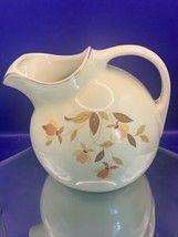 Hall China Autumn Leaf Jewel Tea Pitcher with ice lip - $20.57