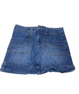 Circo Girls Size XL Jean Denim Skort Skirt Attached Shorts - $7.69