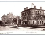 Hotel Deep Rock Post Office Oswego New York NY UNP Unused UDB Postcard V14 - £7.74 GBP