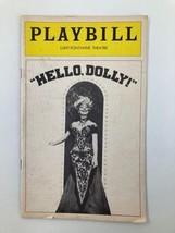 1978 Playbill Lunt-Fontanne Theatre Hello Dolly Carol Channing, Eddie Bracken - £14.92 GBP