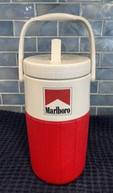 Vintage Marlboro Coleman 64oz Water Jug Thermos 5590 Insulated Cooler 1/2 Gallon - £14.40 GBP